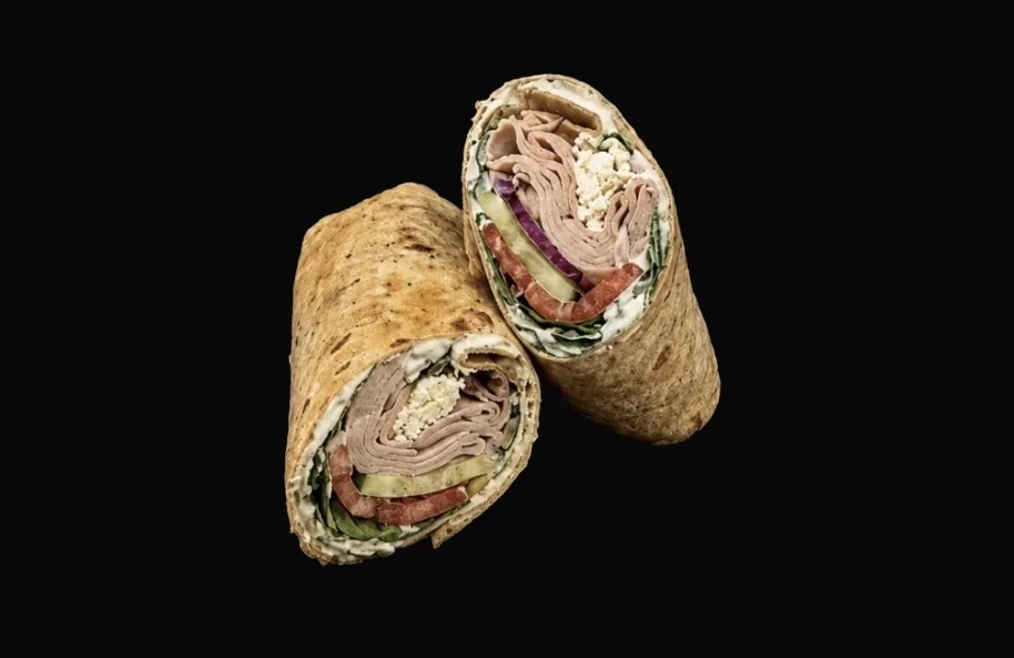 Greek Turkey Wrap
