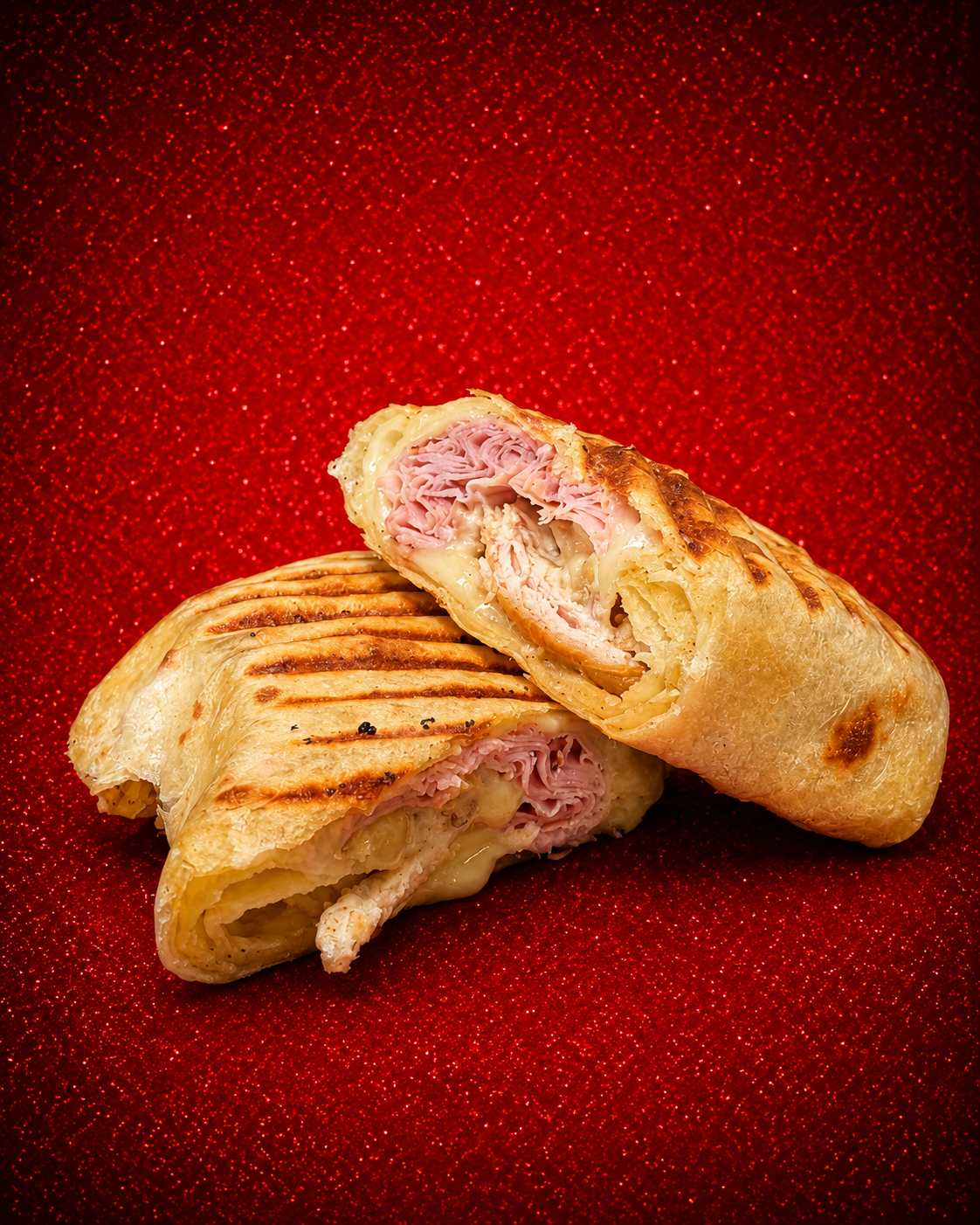Chicken Cordon Bleu wrap